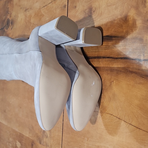 Steve Madden  Gray Knee-High Women's Boots Leather. Sz 8.5m - Picture 5 of 10